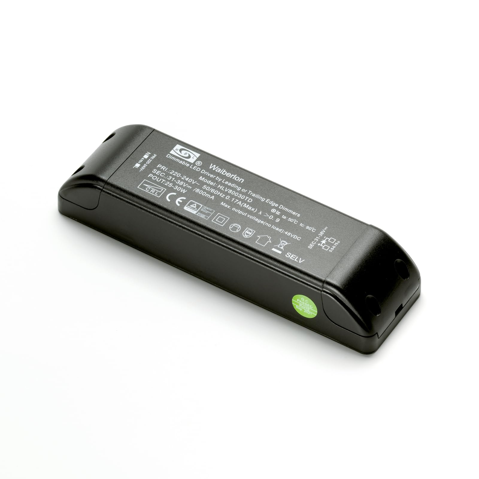 Waiberlon HBL HLV80030TD Driver LED à intensité variable 800 mA 31-38 V 25-30 W