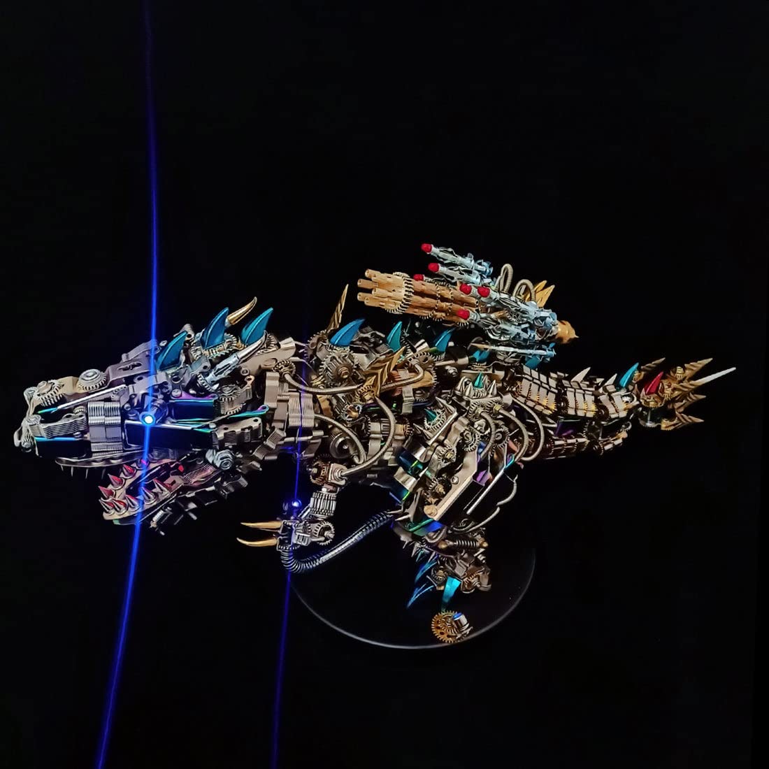 Zestaw narzędzi 3D puzzle metalowe 3D Puzzle metalowe Tyrannosaurus Rex zestaw modeli do składania Jigsaw-montaż rzemiosło dinozaurów łamigłówka