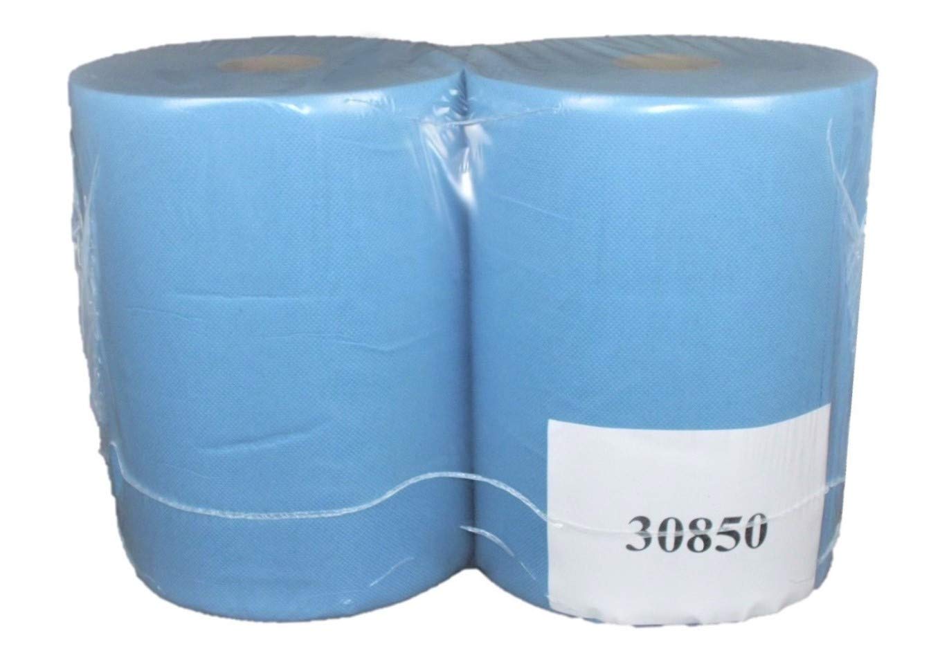 Putztuchrollen 3-lagig, 37 x 38 cm, 500 perforierte Abrisse, wischfest, für alle Bereiche, VE: 2 Rollen im Folienpack