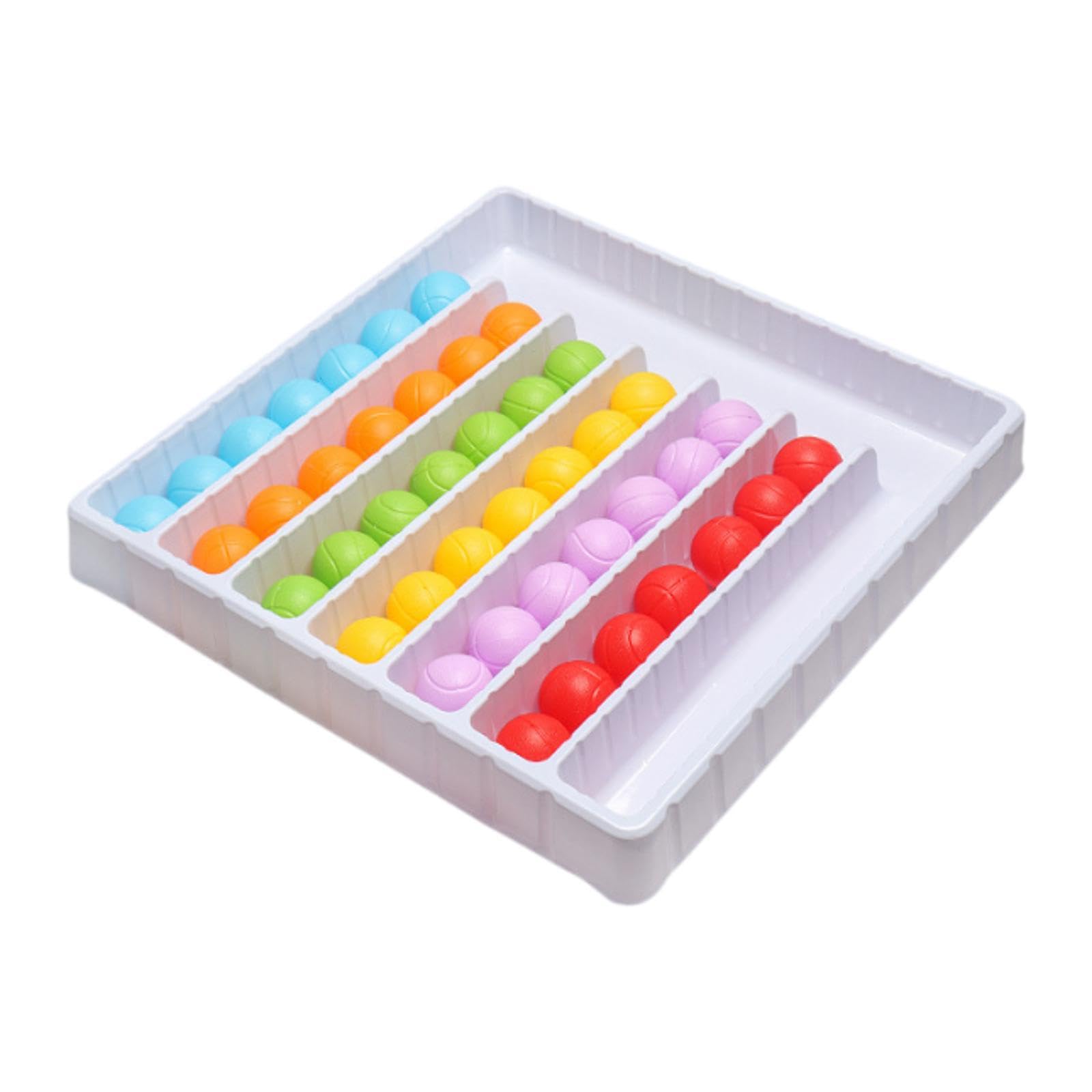 Pp Material Color Ball Return Game for Kids