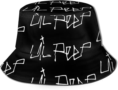 TopYYing Lil Peep Logo Bucket Hat 
