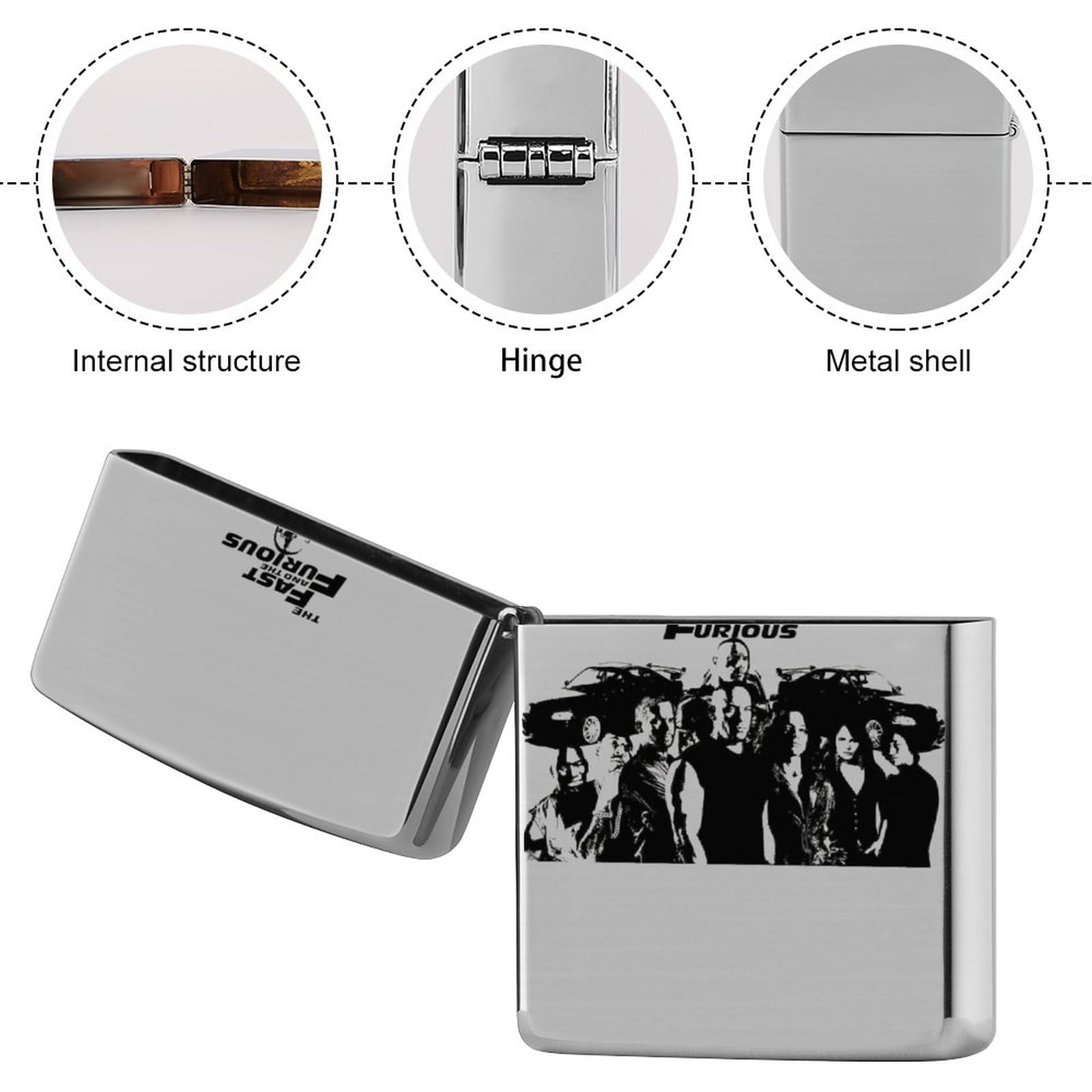 Amazon.co.jp: ワイルドスピード ZIPPO兼用ケース ライターケース