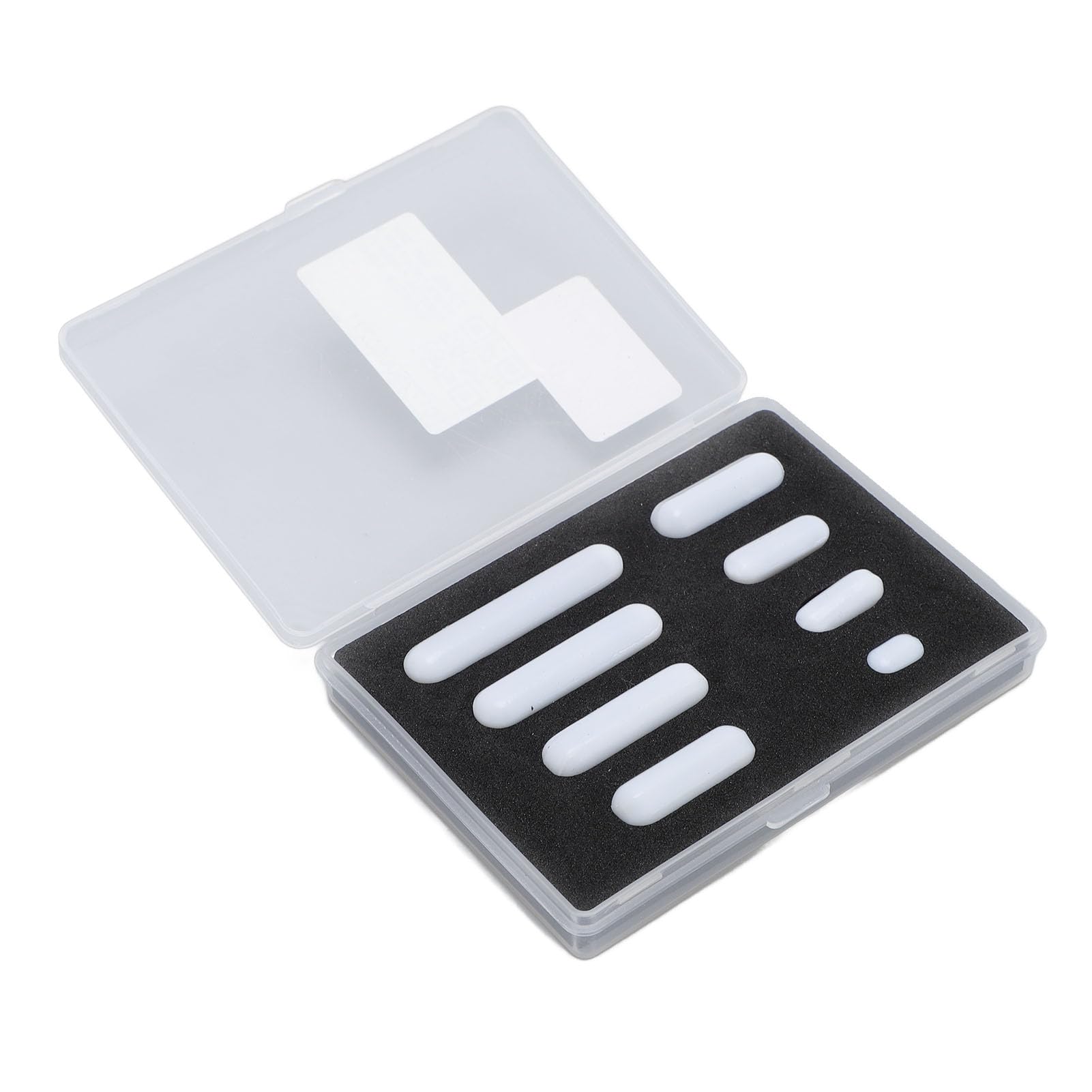 AUNMAS Set di Ancorette Magnetiche per Agitatore da Laboratorio, Materiale PTFE, Resistenza Alle Alte Temperature, Miscelazione Uniforme per Uso in Laboratorio e Strumentazione