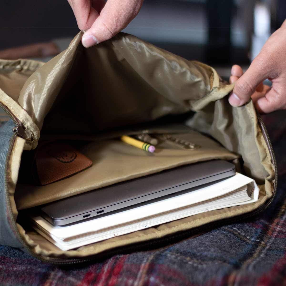 Buу 1 gеt 1 🔥 Origaudio Finley Mill Backpack - 17 Laptop Pocket - Great for Business, Travel, and Students (Green)