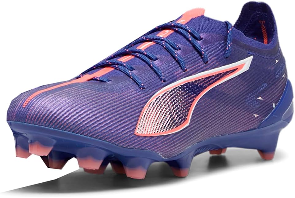 PUMA Womens Ultra 5 Ultimate Firm Ground Soccer Cleats - Purple