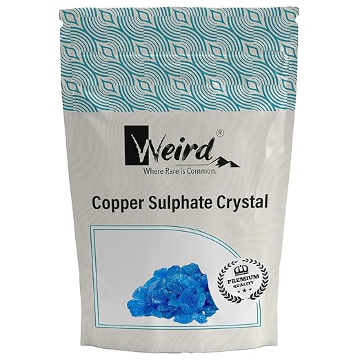 Copper Sulphate Crystals 10 Gram (Neela Thotha) For killing Tree Roots