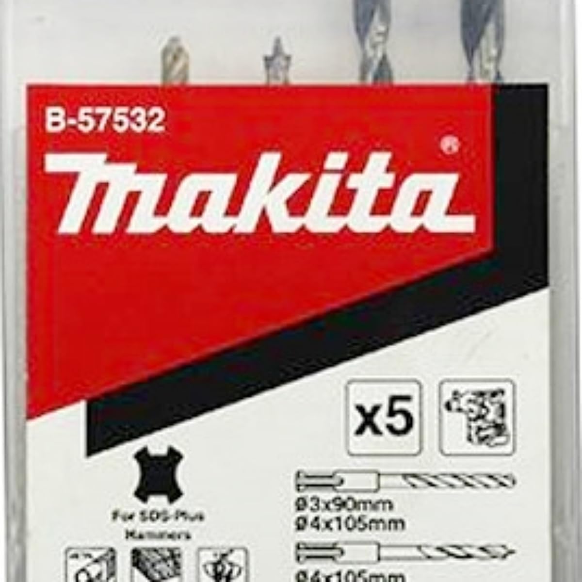 Makita D-23759 Set Di Punte Per Trapano Di Punte Per Trapano 5 Pezzo/i - Foto 5