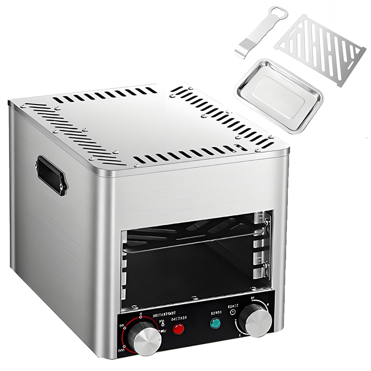 Indoor Smokeless Stainless Steel Broiler,Ceramic Ptc Heating N001