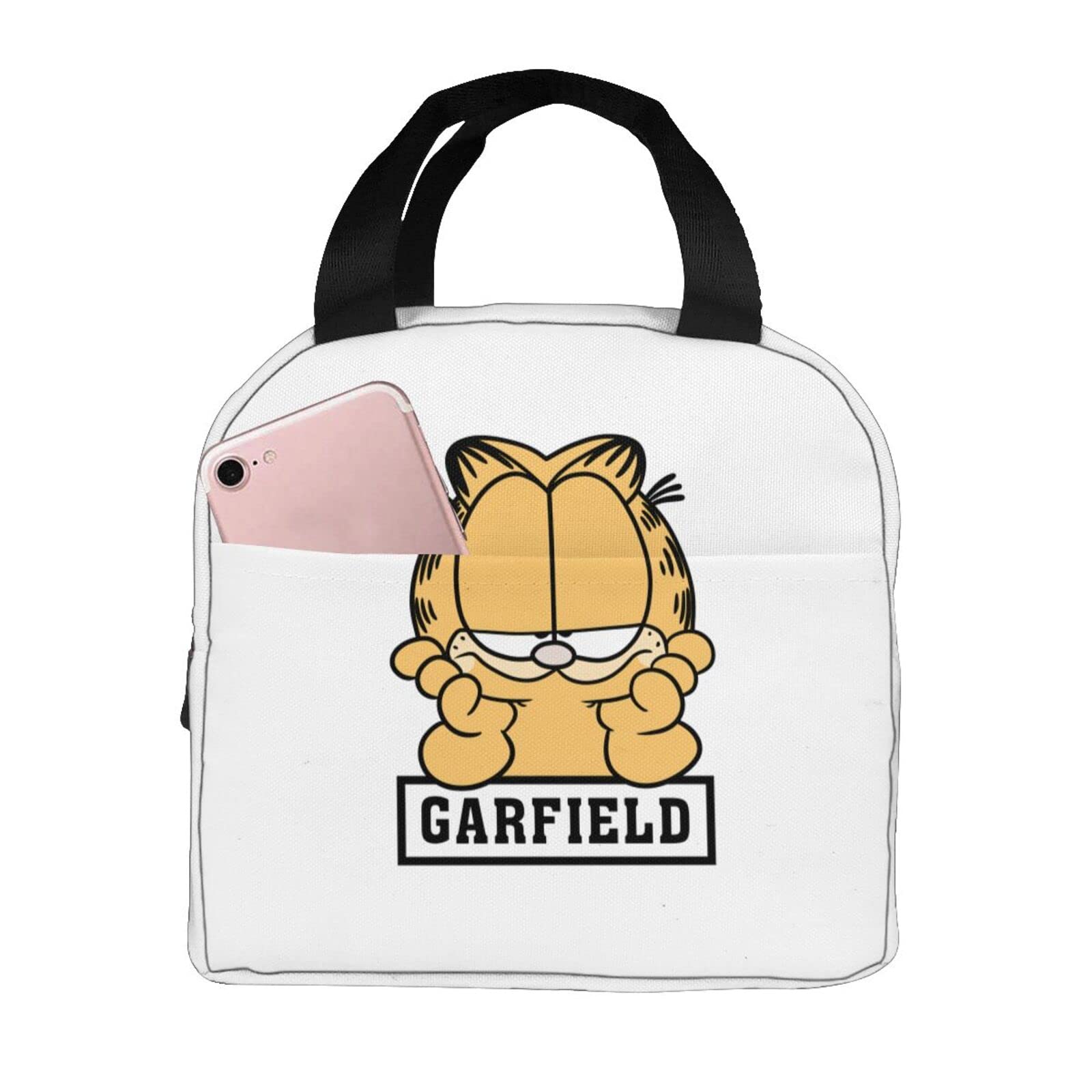 Amazon.co.jp: ガーフィールド Garfield 弁当バッグ トートバック 断熱