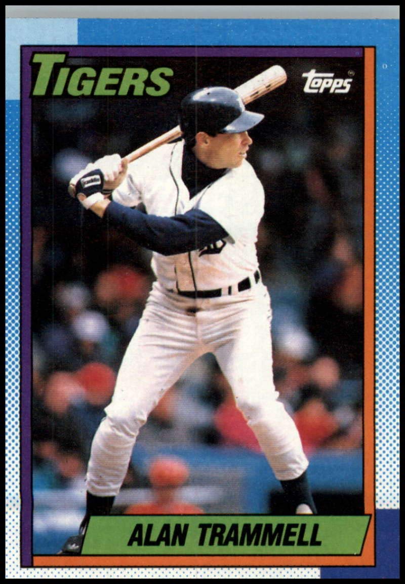 Amazon.com: 1990 Topps Baseball #440 Alan Trammell Detroit Tigers