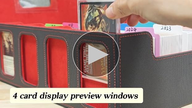 Amazon.com: Gomyrod Card Storage Box 3200+ MTG Deck Box with