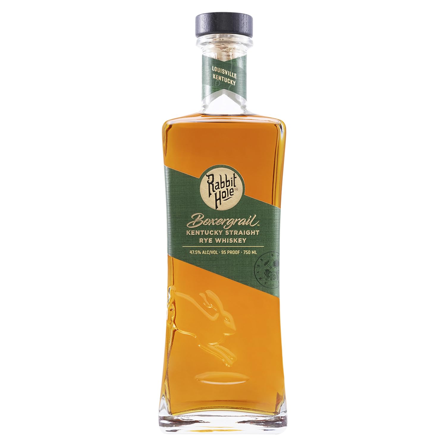 Rabbit Hole Boxergrail Kentucky Straight Rye Whiskey, 47.5% ABV, 70cl