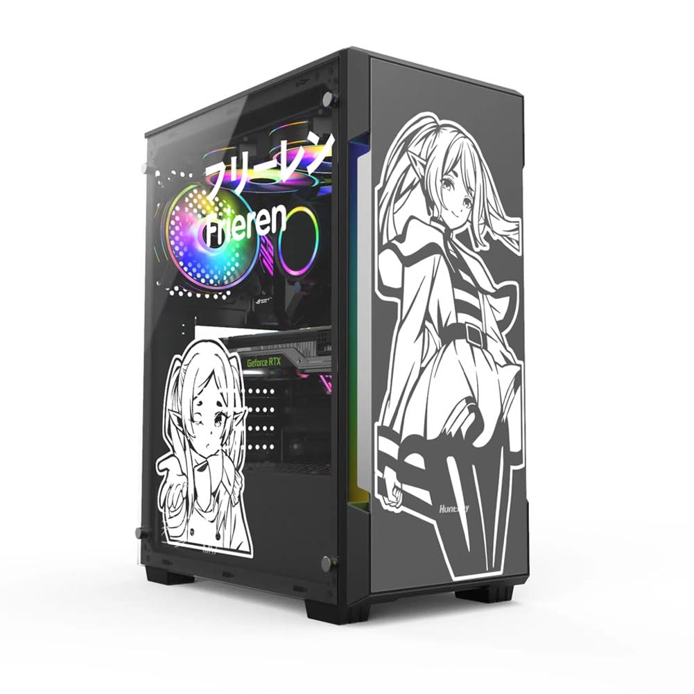 Amazon.com: Frieren Anime Stickers for PC Case,Japanese Cartoon ...