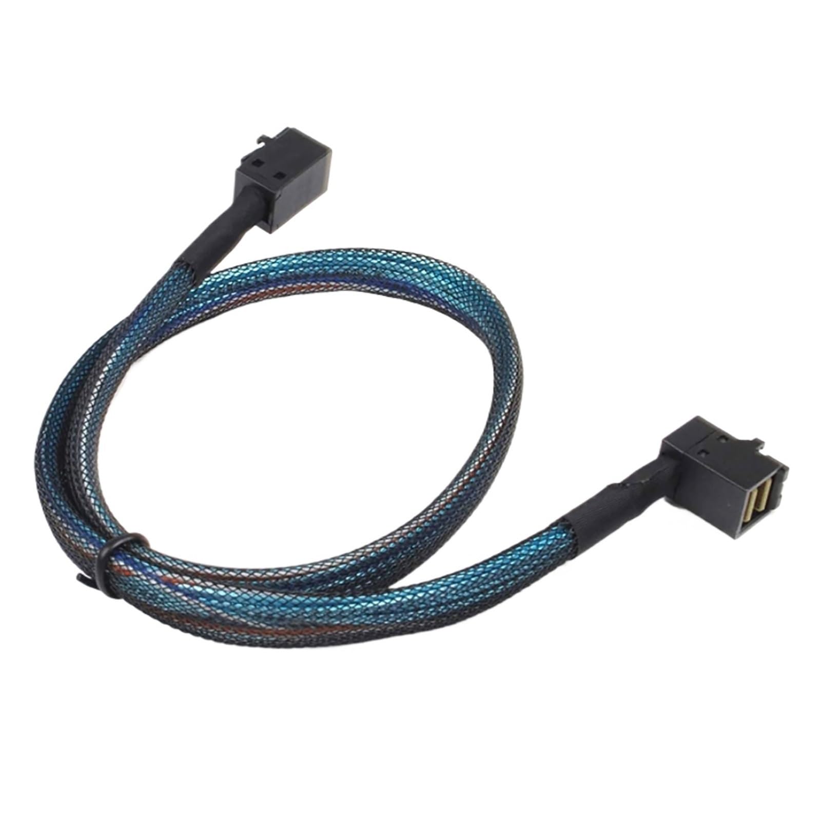 1.0M Interno MI NI S*A*S HD SFF-8643 36P Maschio a HD S*A*S SFF-8643 90 Gradi Cavo Adattatore