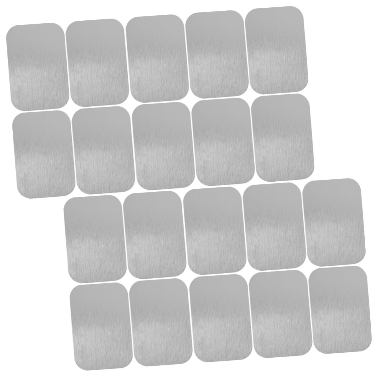 ERINGOGO Phone Magnetic Sticker 20 Pack Metal Sticker for Phone Case Adhesive Magnetic Plate Car Holder