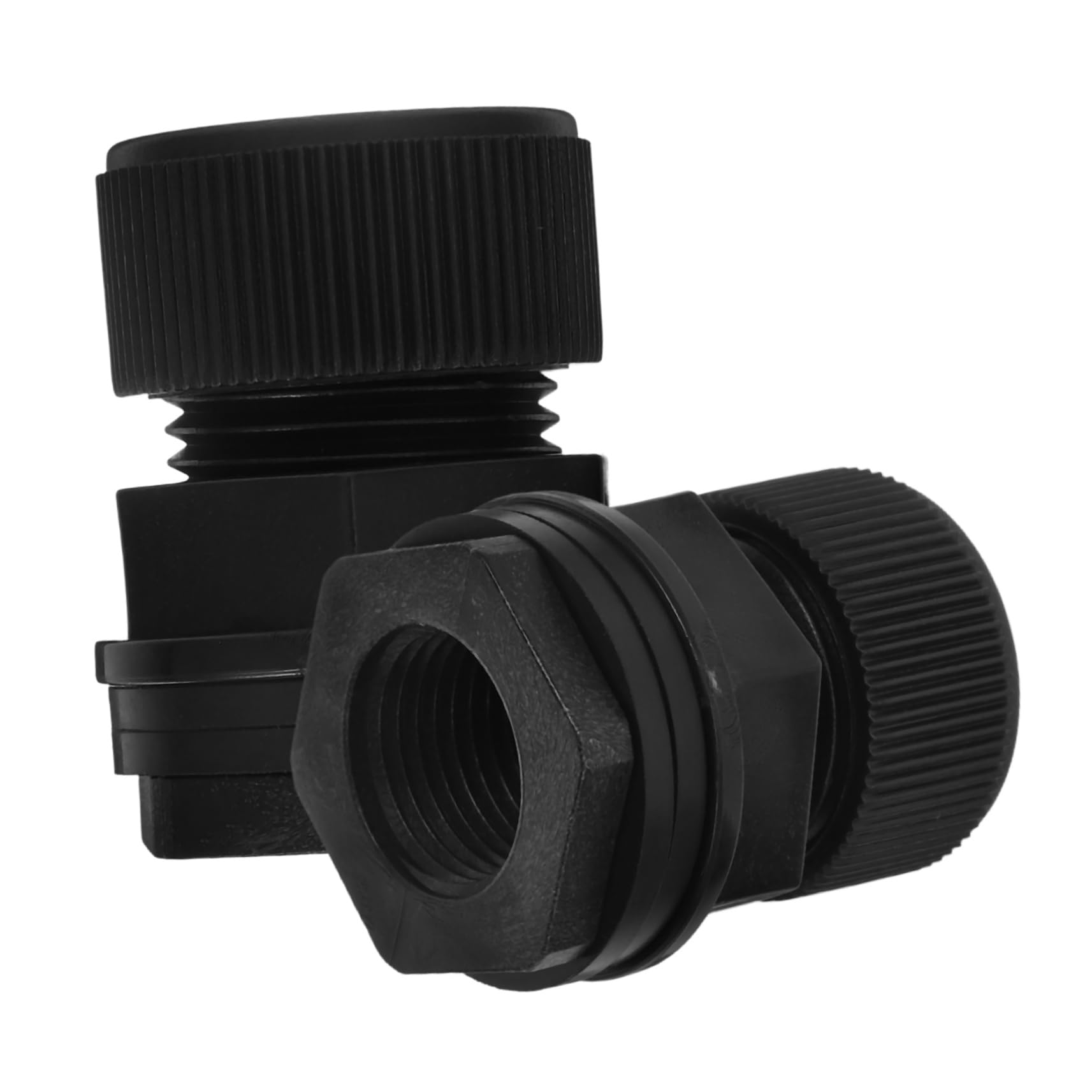 Mipcase 3/4 Threaded Water Tower Connector Adapter Universal Rain Barrel Garden Hose Socket
