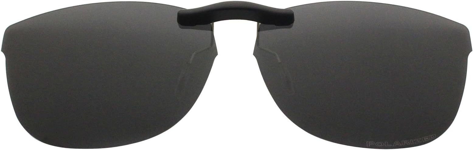 Custom Fit Polarized CLIP-ON Sunglasses For Ray-Ban RB7024 54X16 Black