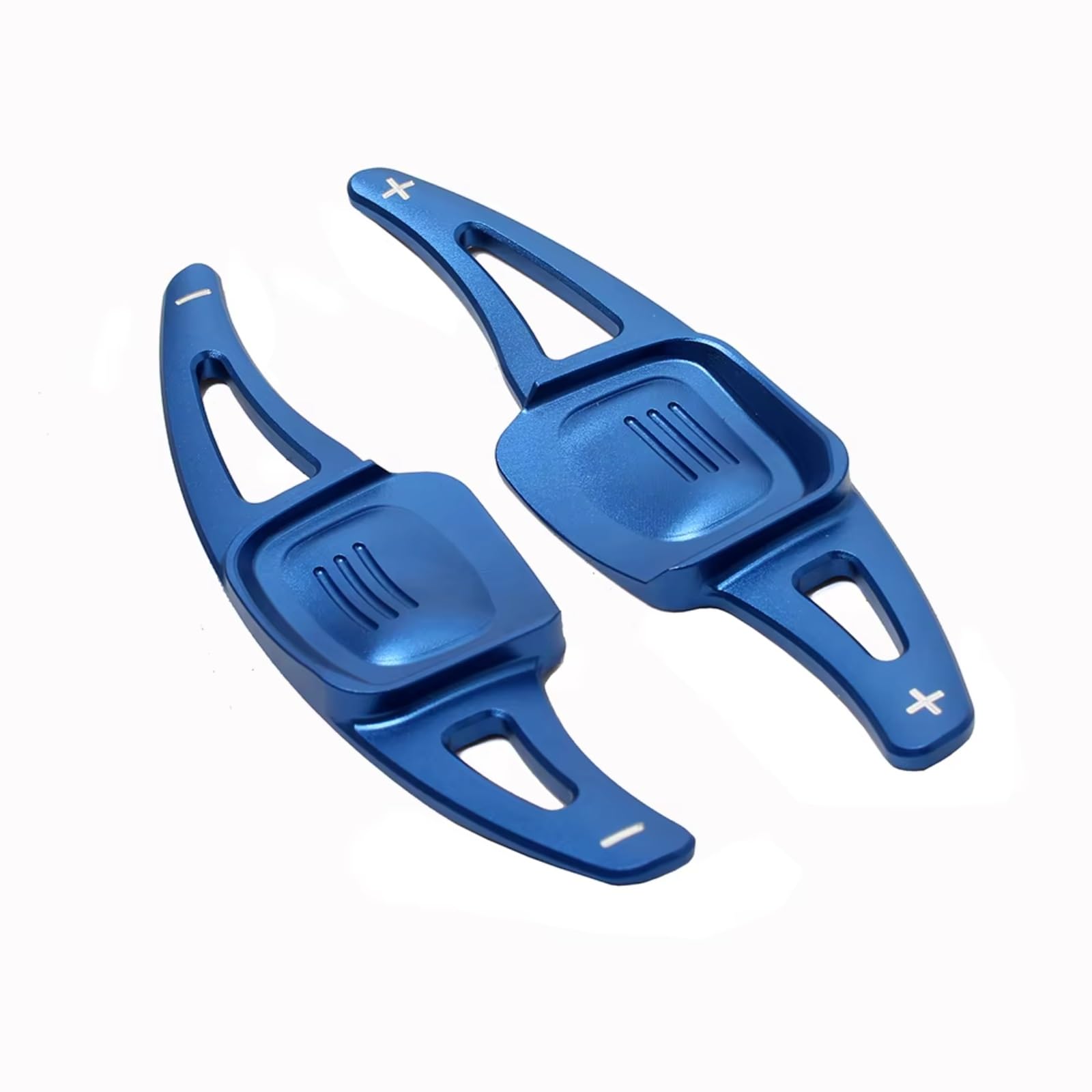 Ymnhbik Blue Gear Shift Paddles Compatible With Vw For Cc For Touareg 2019 2020 For Phideon 2016-2020 For Sharan 2018-2020 Car Steering Wheel Extension Shifter Shift Paddle(Blue)