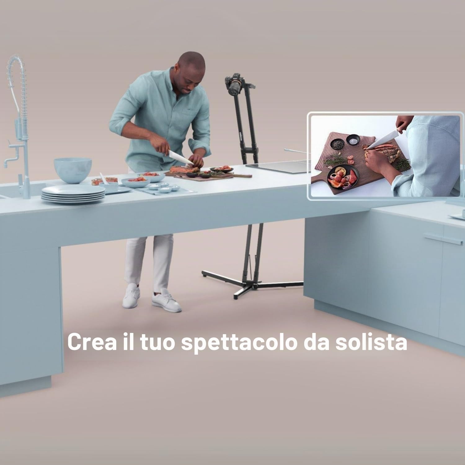 edelkrone StandPLUS PRO - Supporto pieghevole per fotocamera
