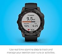 Vista 47 de Garmin Fenix 7S - Reloj inteligente de aventura de tamaño más pequeño, con capacidad de carga solar, resistente reloj para exteriores