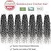Ahrencan Ombre Grey Crochet Hair For Women,14 Inch Boho Goddess Locs Crochet Hair,7 Packs Salt and Pepper Faux Locs With Curly Ends Pre Looped Hippie River Locs Crochet Braids(14