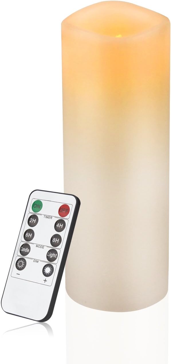 Flameless Candles Led Candles Ivory Real Wax Battery