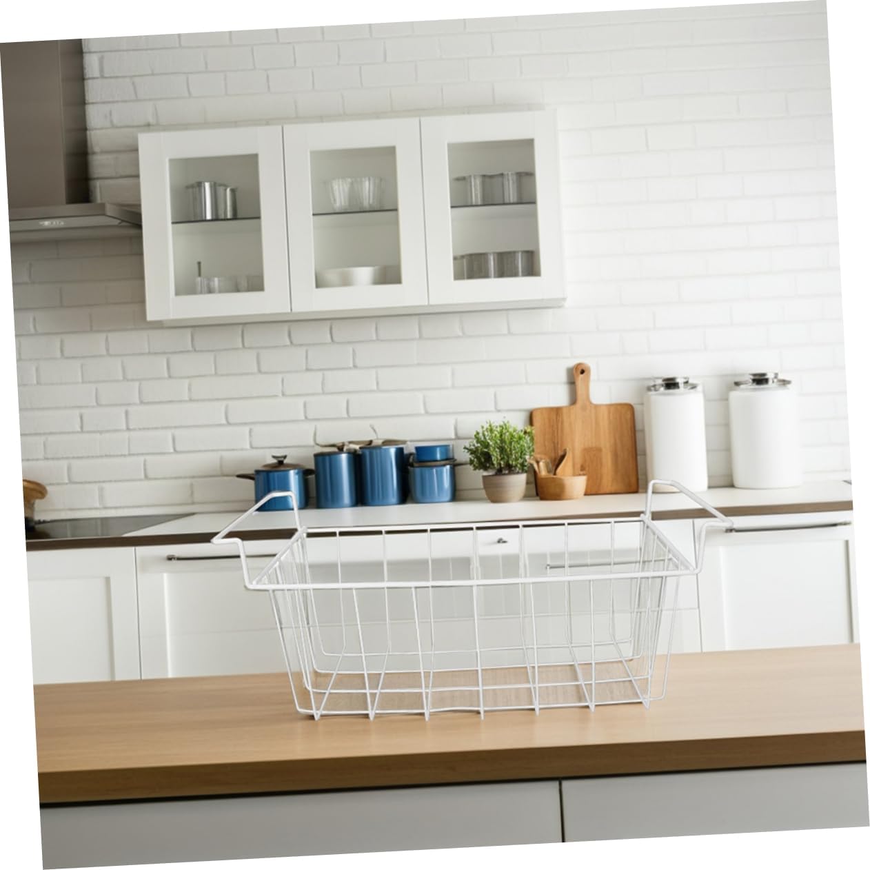 Metal Wire Freezer Baskets Sturdy Hanging Chest Organizer Bins for Efficient Freezer and Refrigerator Storage Optimized Design for Easy Access and Fit