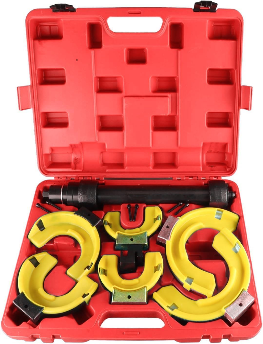 BOOMSTART McPherson Federspanner Satz Universal Fahrwerksfeder KFZ Stoßdämpfer Federbeinsysteme Federbeine Federbein Tuning Werkzeug
