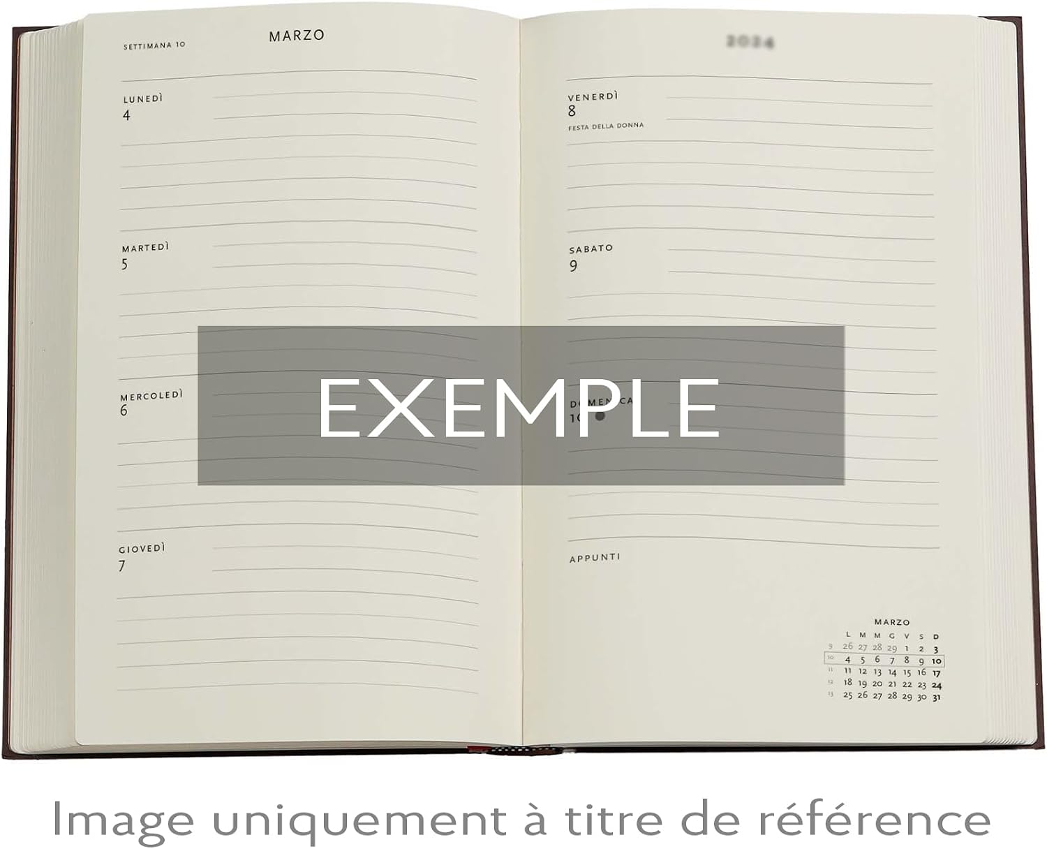 12-Mois Flexis 2025 Foret Sauvage Maxi HOR