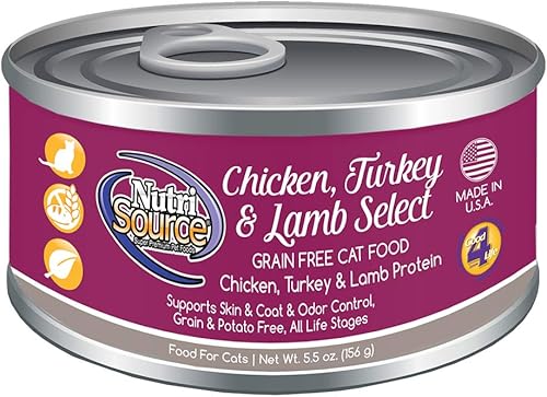 Tuffy'S Pet Food 131322 - Alimento Nutri para gatos, gatitos, pollo, pavo, cordero, 5 onzas