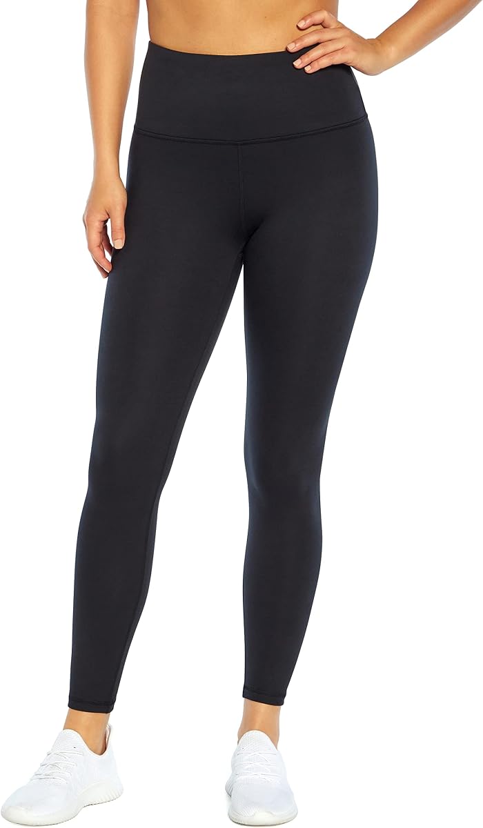 Womens Basic High Rise Tummy Control Legging