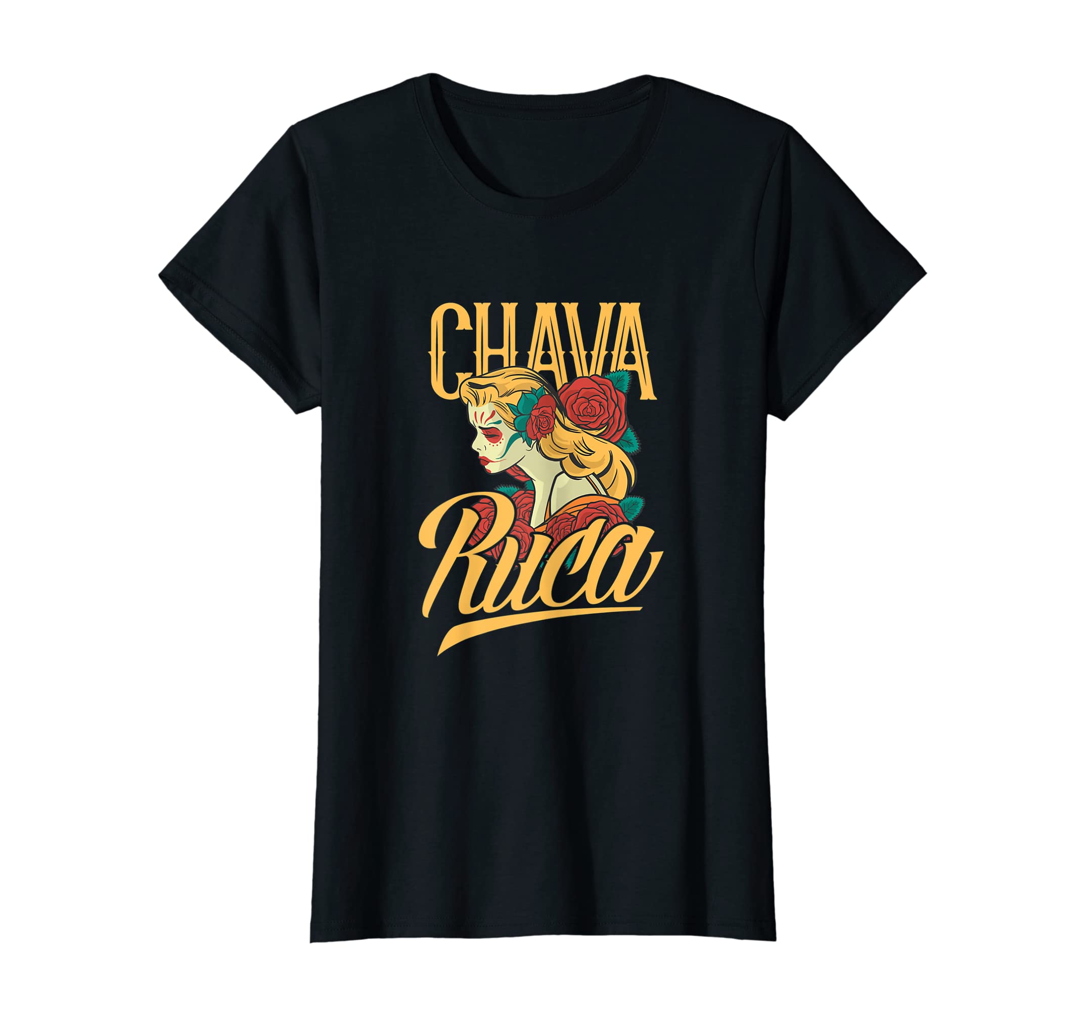 Chava Ruca. Mexican Catrina T-Shirt