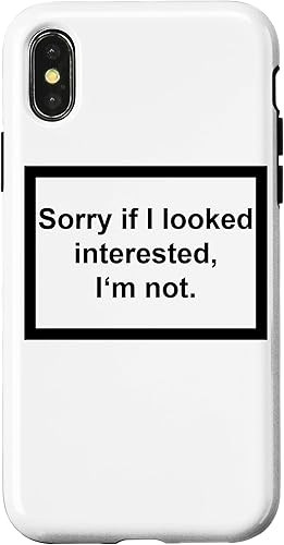 Miniatura 7 de iPhone 12 Pro Max Sorry If I looked Interested I'm not - Funny Daying Gift Case