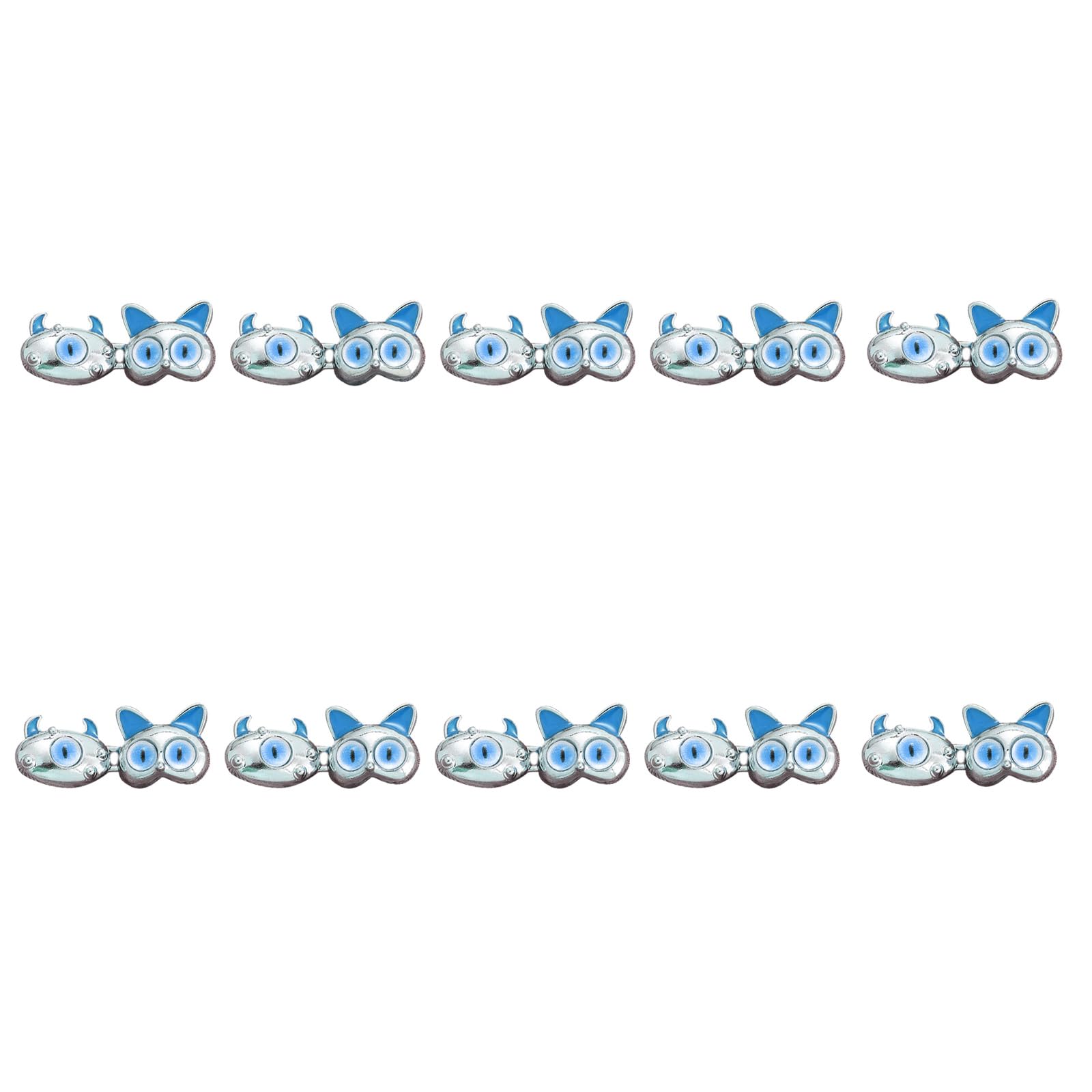 Tsophreniq 10Pcs Cartoon Waist Tighteners Alloy Waist Cincher Buckles Clasps for Trousers Pants Jeans Jackets Clothing Project Cartoon Alloy Buttons