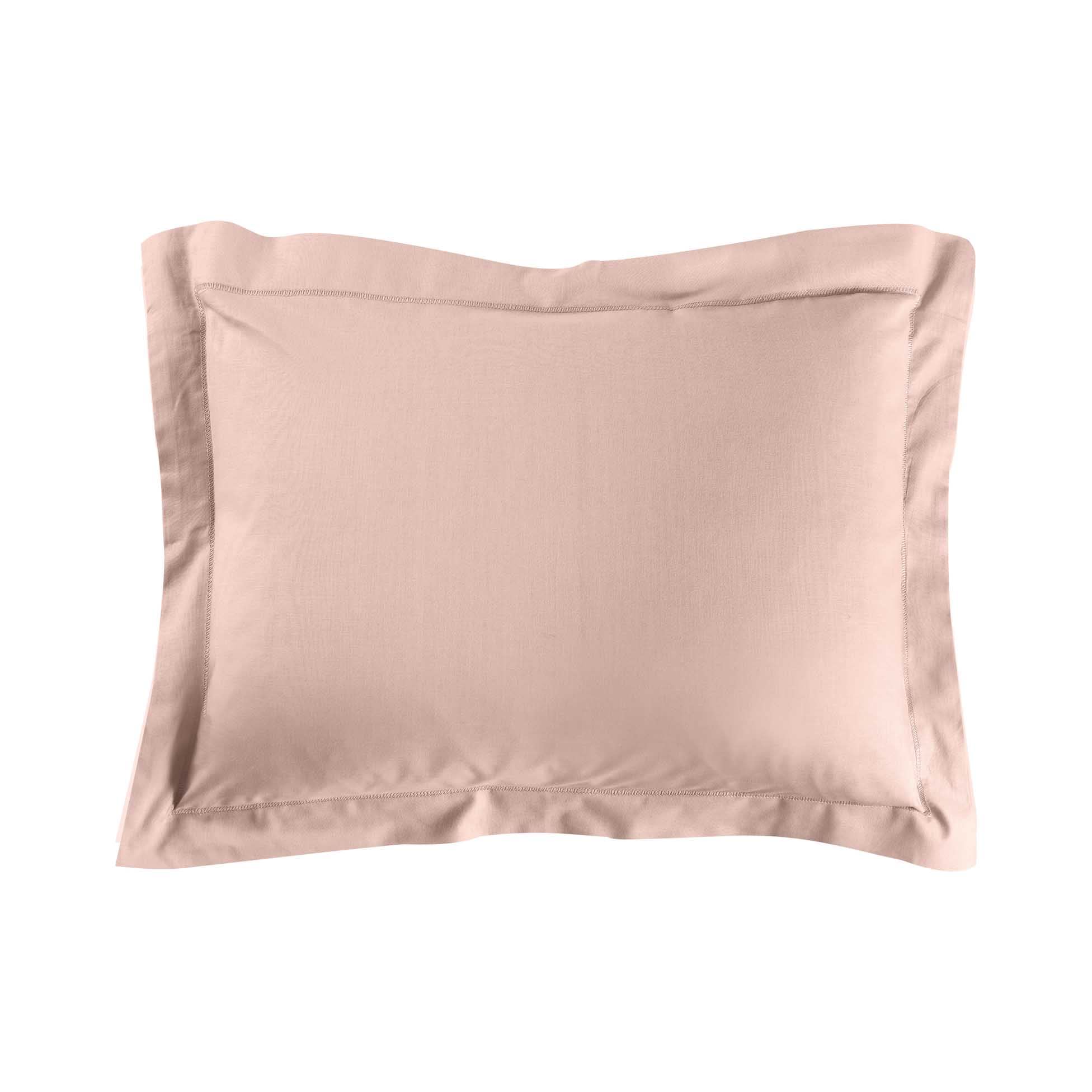 douceur d'intérieur, Pillowcase 50 x 70 cm, Lina Pink, 100% Cotton
