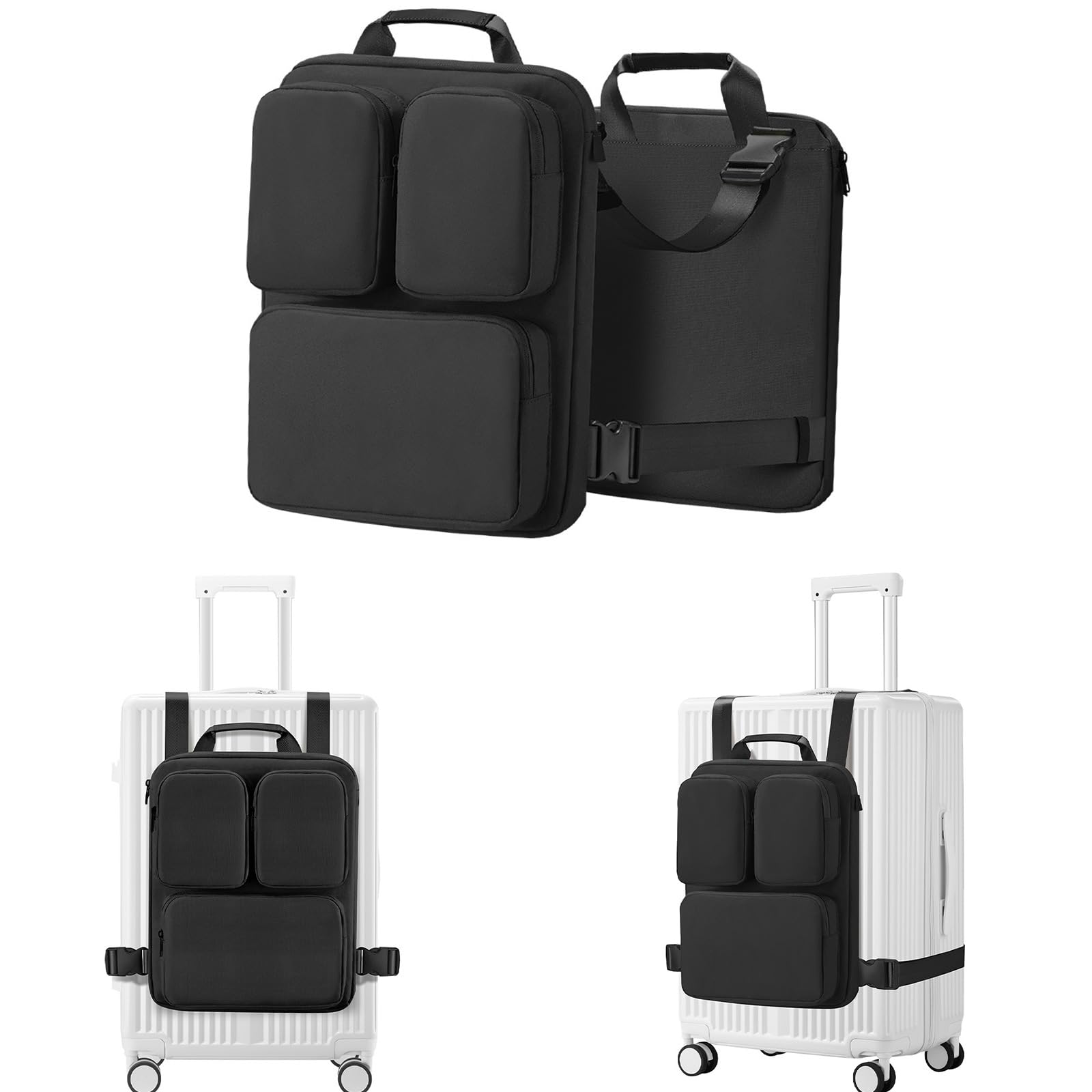 Organizzatori per bagagli per borsa da trasporto o valigia Accessori da viaggio Borsa Imbracatura per bagagli con cinghie regolabili Valigia Cubi imballaggio aggiuntivi