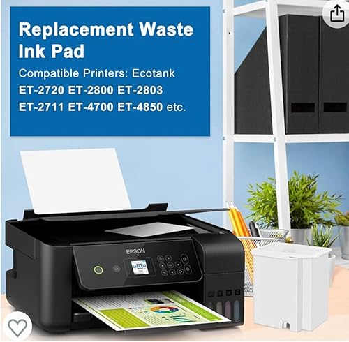 Miniatura 3 de PRINTERWORLD - Caja de mantenimiento para depósito de tinta, absorbente de esponja compatible con EPSON L1110 L3100 L3110 L3150 L3160 L3101 L3151