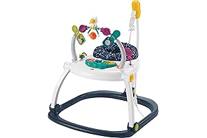 Fisher-Price Baby Bouncer, Astro Kitty, Spacesaver Jumperoo Activity Center with Lights & Sounds