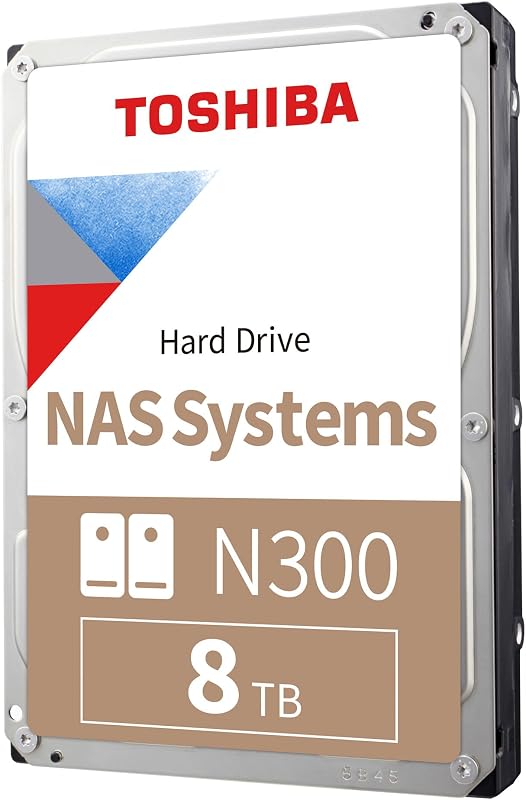 N300 Internal Hard Drive 8 Tb 7200 RPM 512 Mb 3.5" Serial, W129162310 (7200 RPM 512 Mb 3.5 Serial Ata Iii)