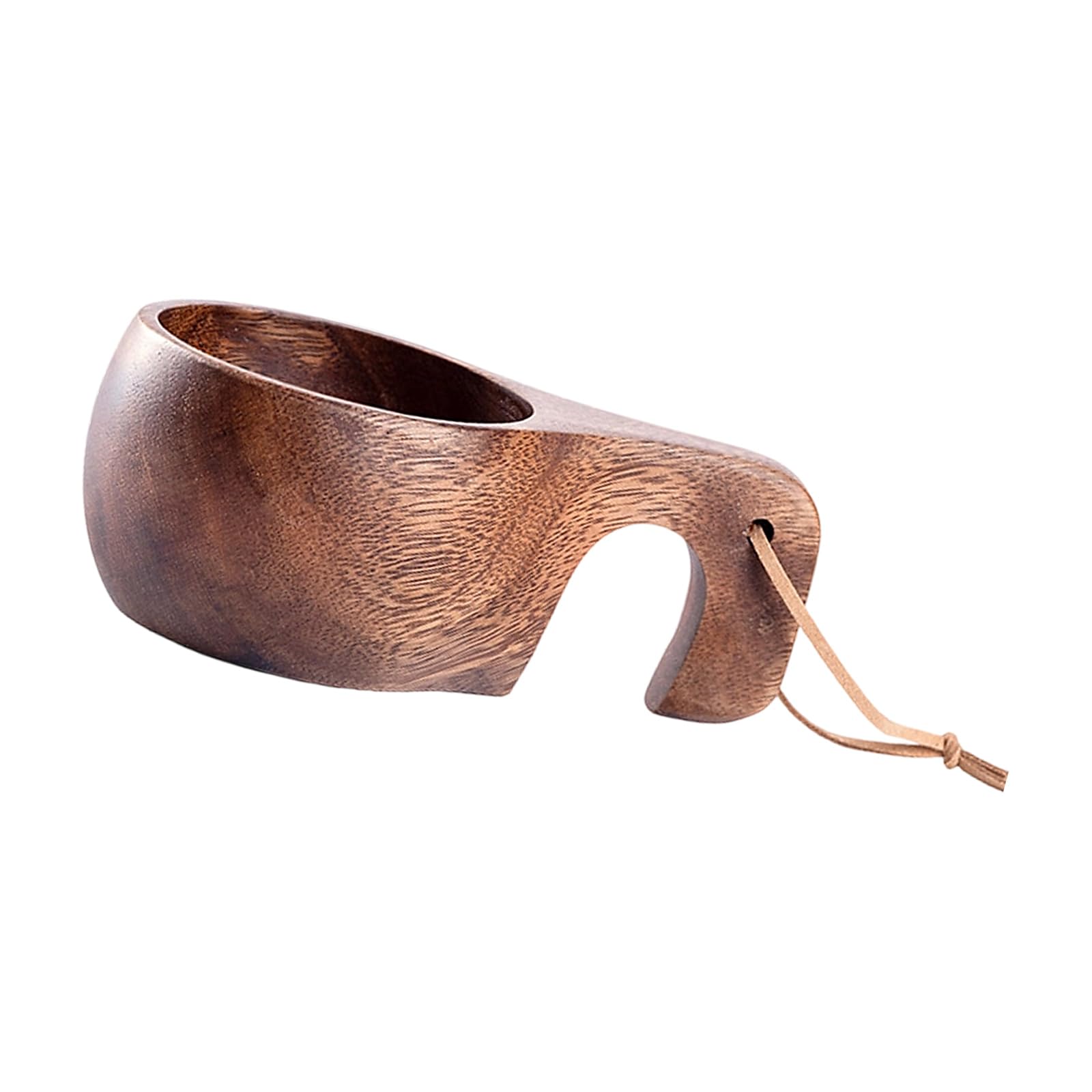 MALSSE Natural Wood Coffee Scoops/Coffee Brewing Cup with Measurement for Consistent Brewing and Natural Wood Grains Long Handle Scoops