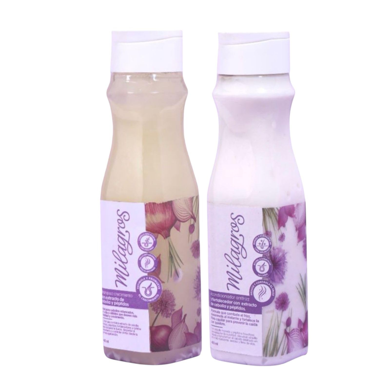 Shampoo y Acondicionador - Cebolla 100% natural | Combate caida del cabello y promueve su crecimiento.