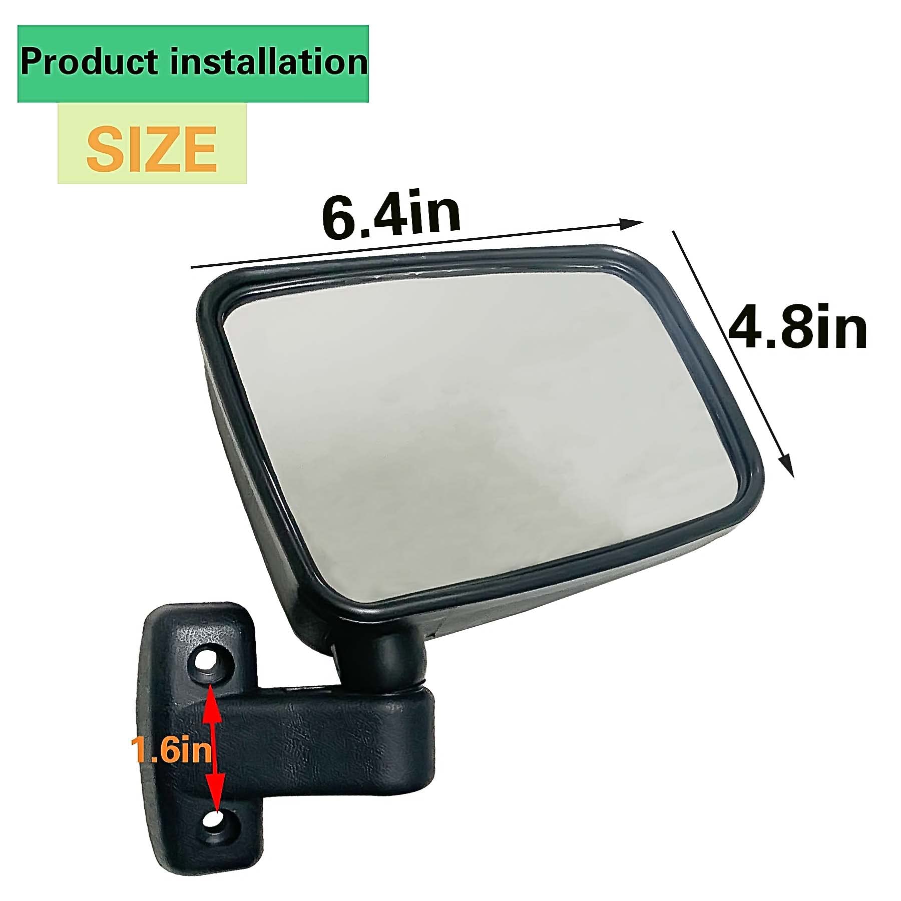 Amazon.com: Rear View Mirror Right OEM Fit for HiSun UTV 700 500