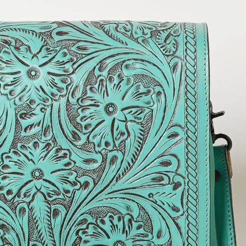 American Darling Clutch Hand Tooled Genuine Leather Western Women Bag Handbag Purse | Purses for Cute4