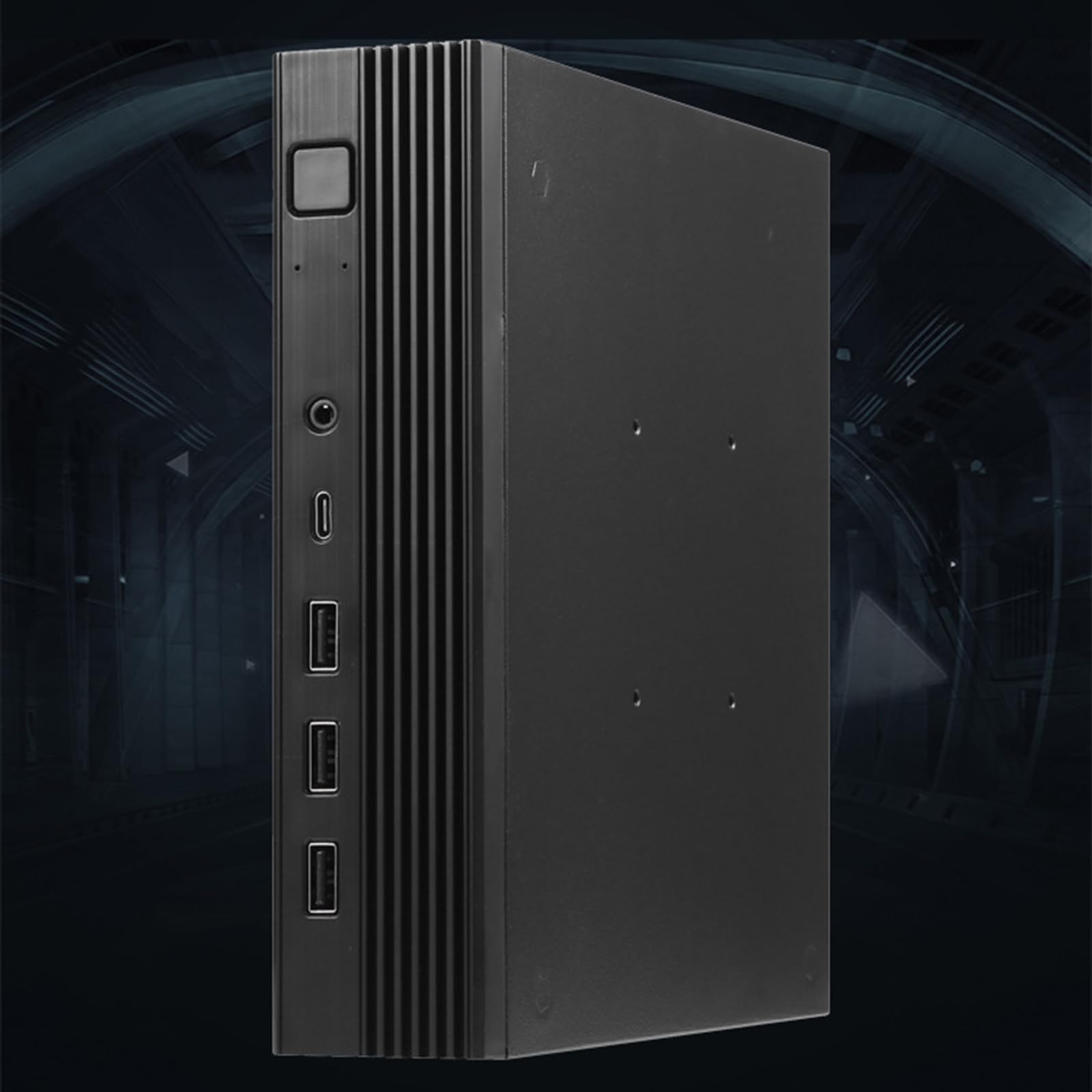 TX06 Piccolo ITX PC Case Per Sottile DCIN Schede Madri Appassionati Di Computer E Postazioni di Lavoro Efficienti DCIN Mainbord
