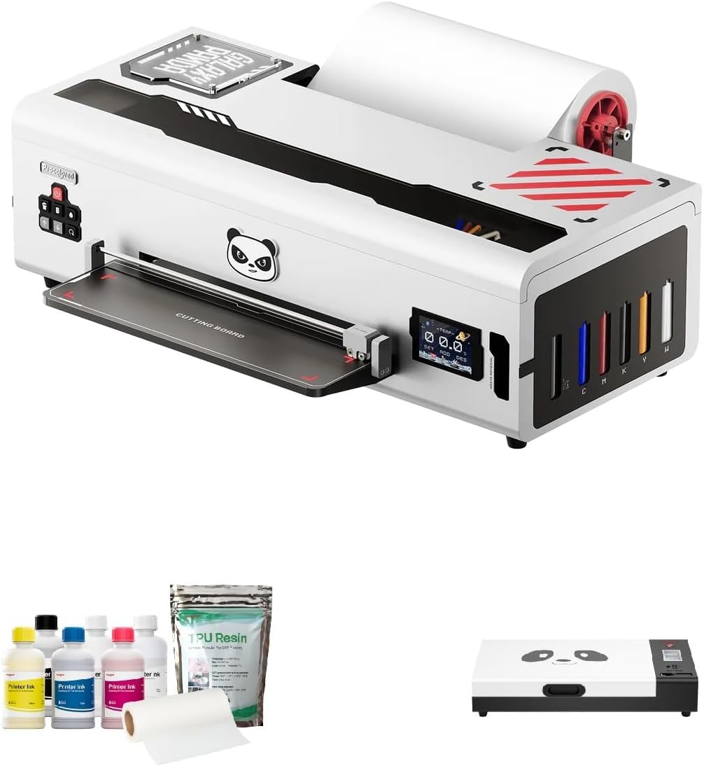 Procolored K13 Lite A3 stampante DTF bundle con forno per magliette e abbigliamento, macchina da stampa tessile 33cm con circolazione inchiostro bianco e protezione a infrarossi bianco