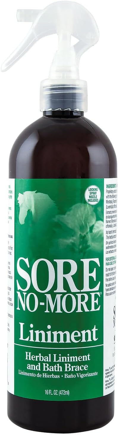 Sore No More Liniment Bottle with Sprayer (16-Ounce)