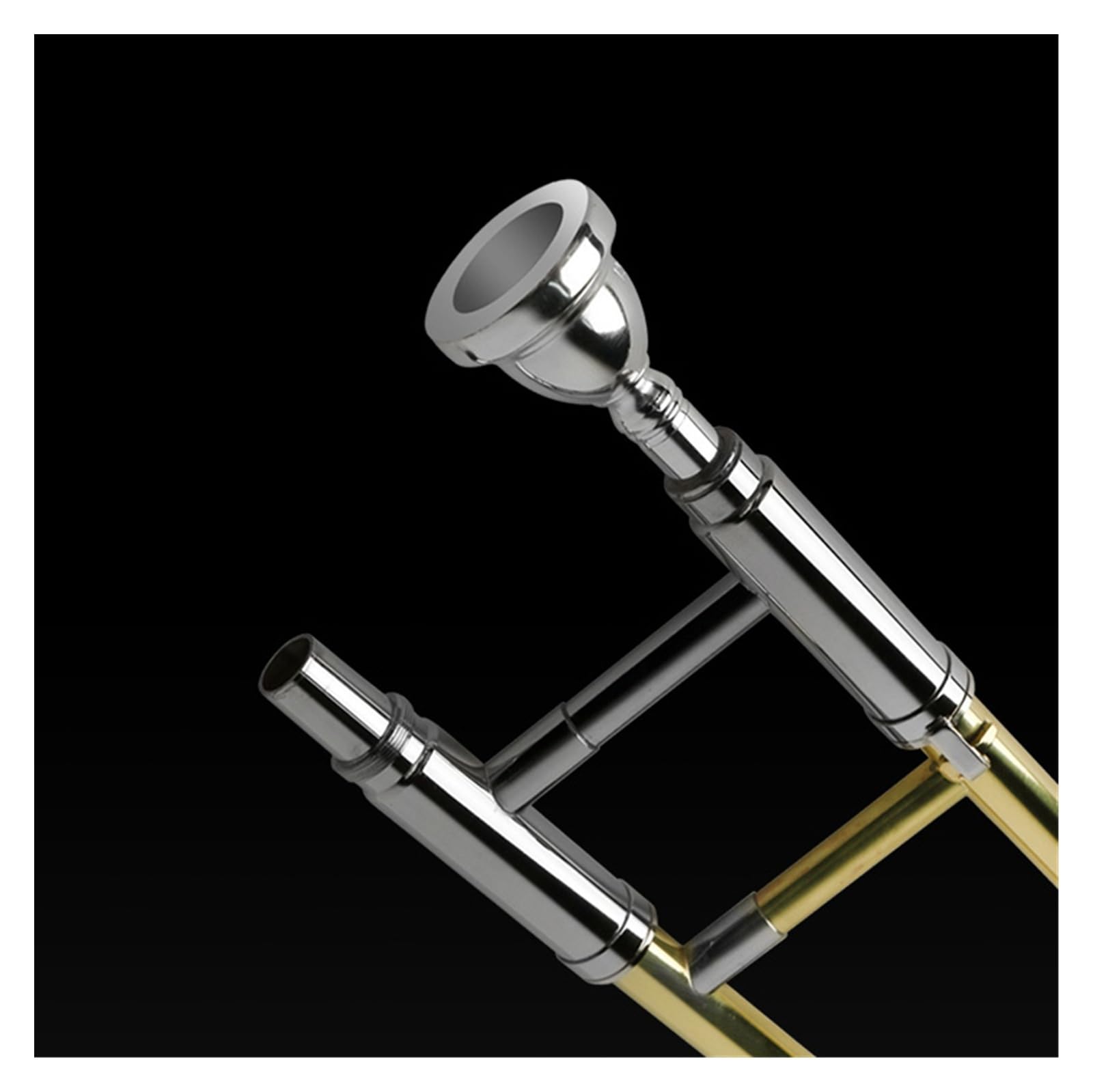 Puzon Profesjonalny puzon tenorowy B flat instrument dęty blaszany