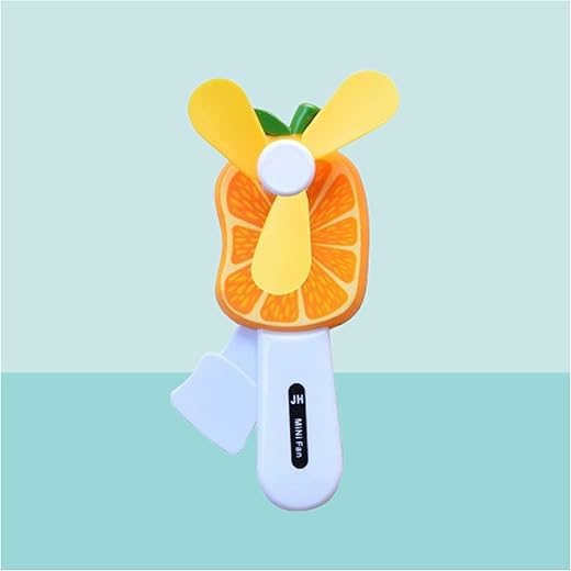 ROSEFAIR Handheld Manual Fan Fruit Shaped Kids Squeeze Toy P