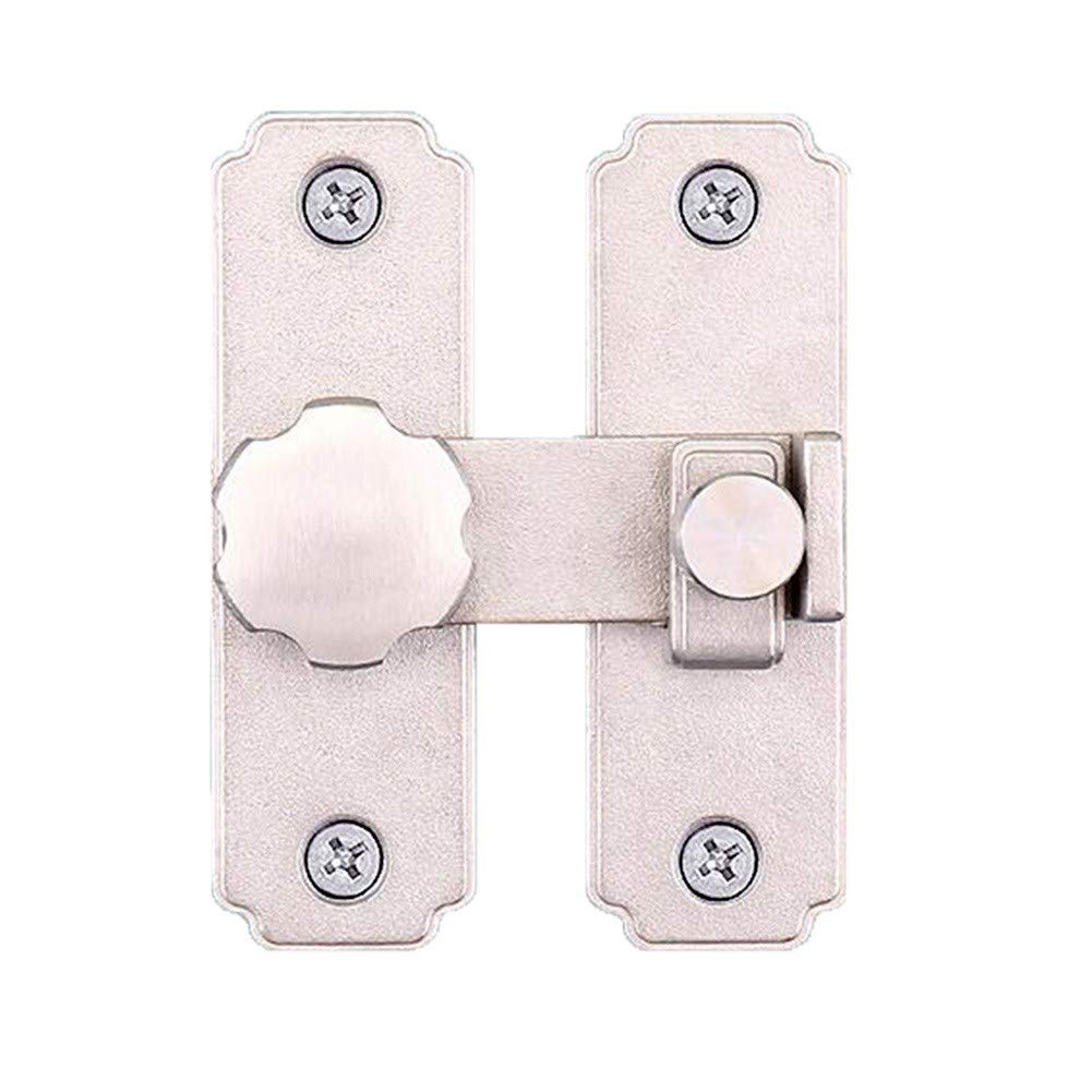 NVSFZGIYG Lock Latch,Sliding Bolt,Door Bolts,Stainless Steel Gate Flip French Locks, Safety, Hasp Latches