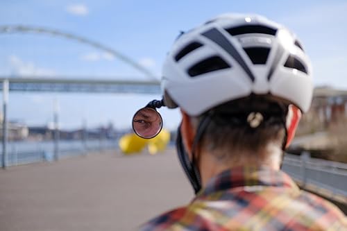 Miniatura 5 de Espejo para casco de ciclismo EVT, zona segura